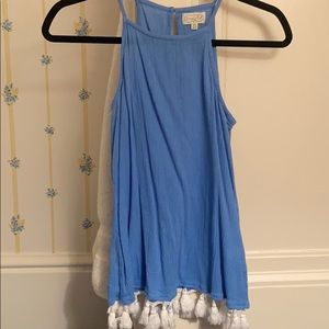 Mud Pie Halter Top with tassels